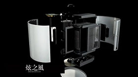 净化空调机产品三维