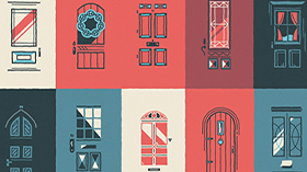 大学学校二维说明动画